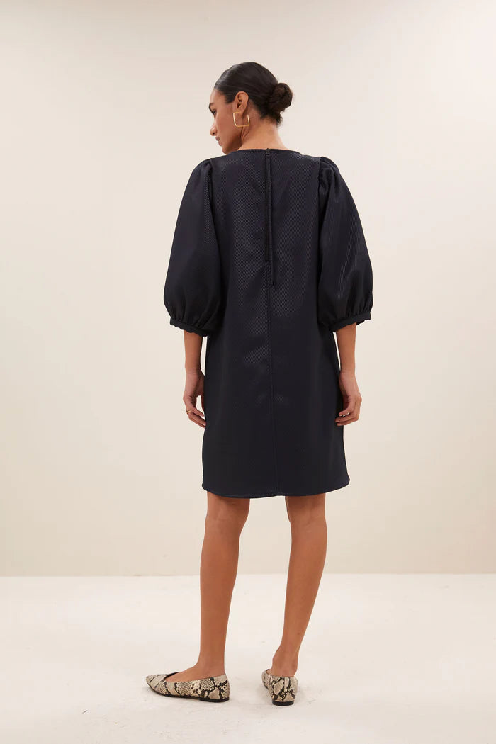 Gigi Gloss Dress - Midnight