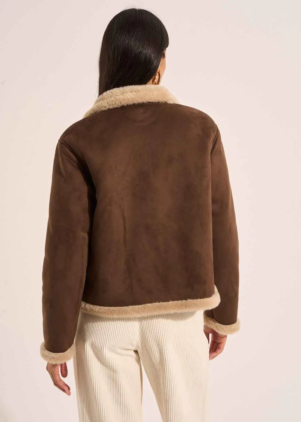 Martina Manteaux Coat - Chocolat