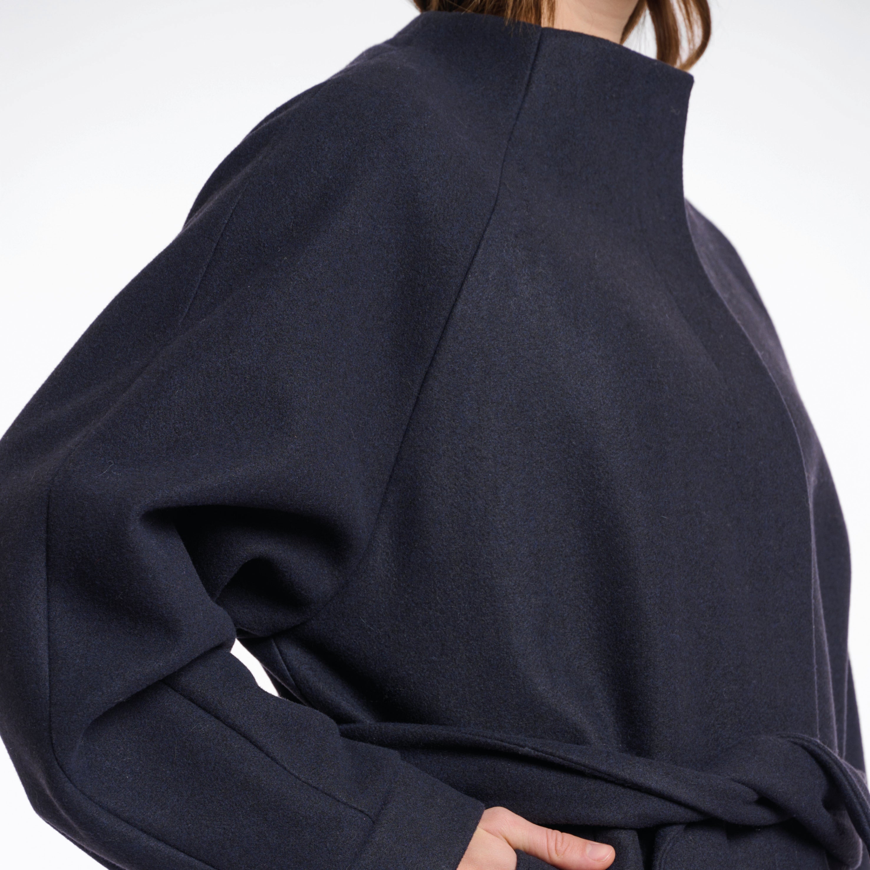 Cornelia Short Coat - Navy