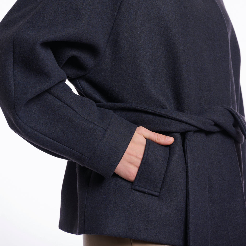 Cornelia Short Coat - Navy