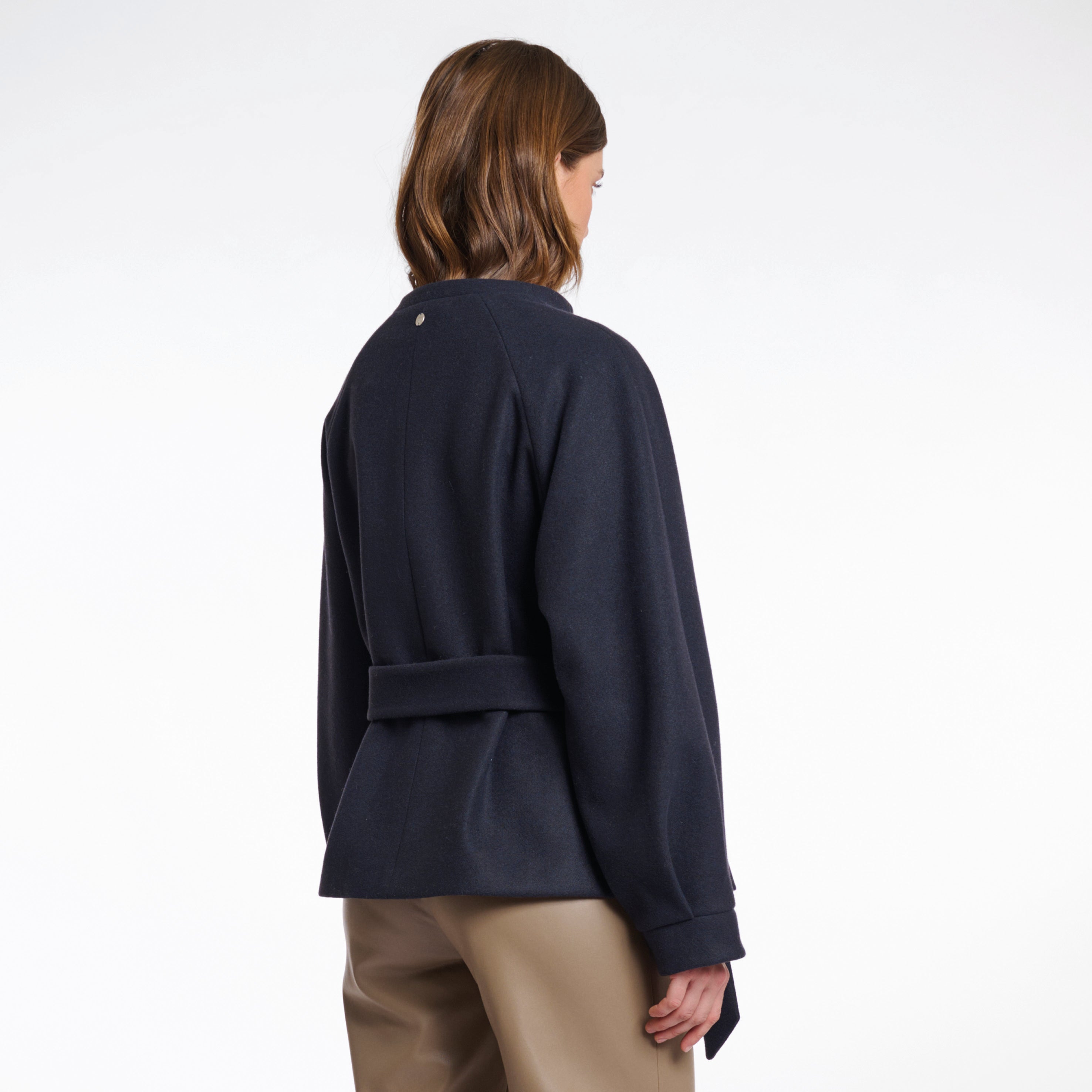 Cornelia Short Coat - Navy