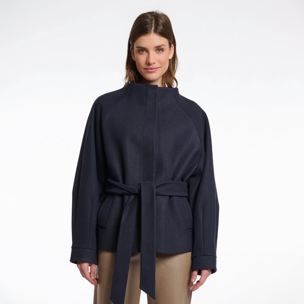 Cornelia Short Coat - Navy