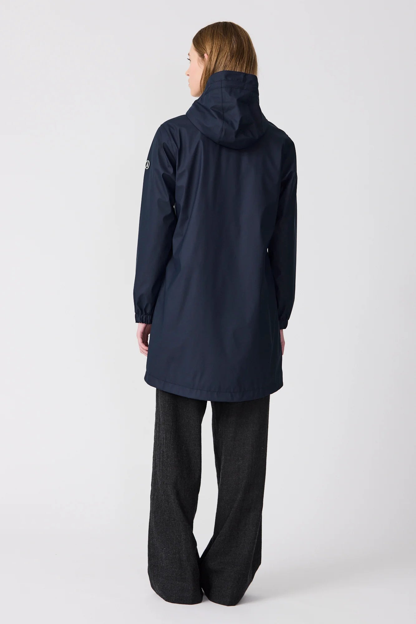 Vand Fleece Lined Coat - Navy