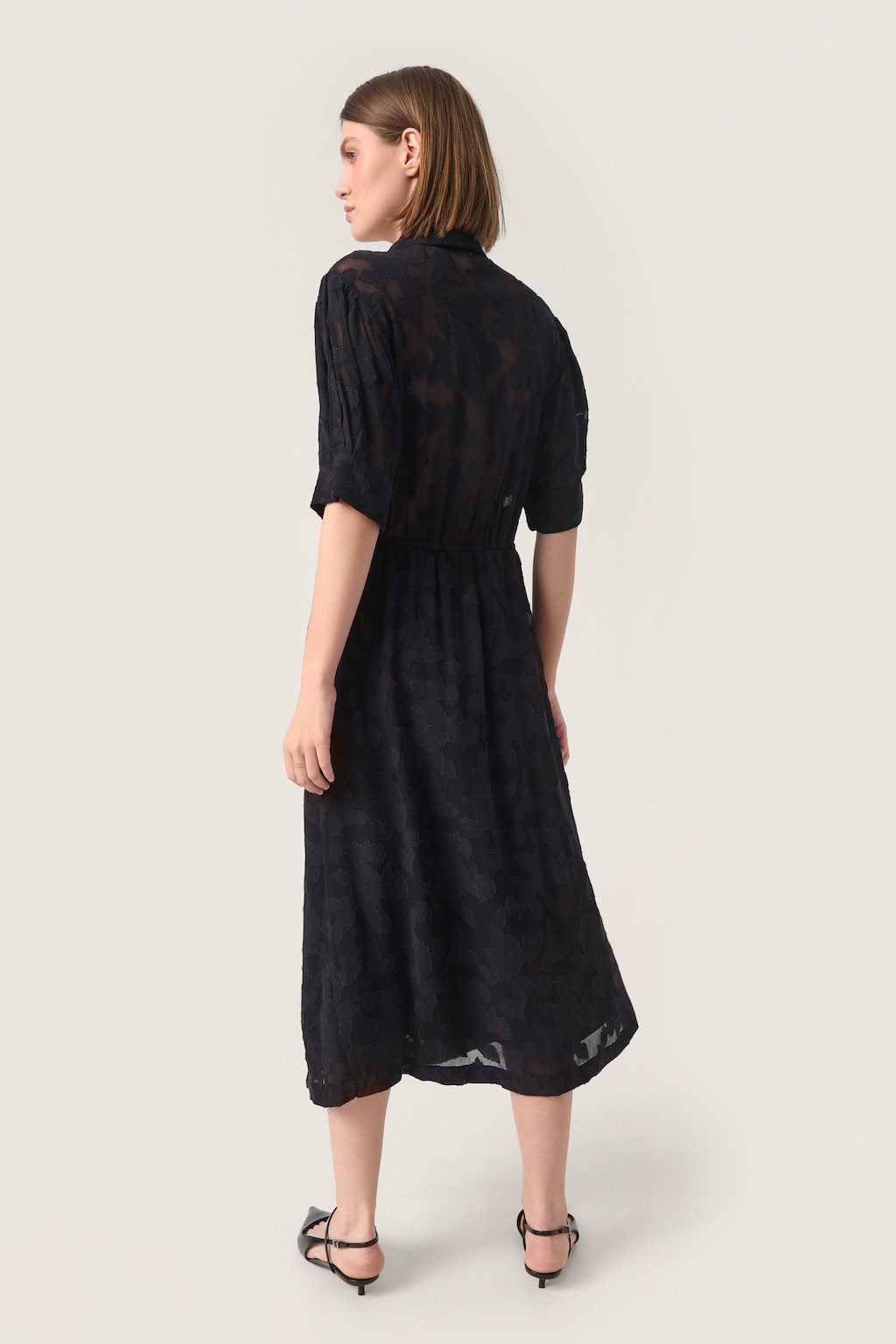 Felisia Shirt Dress - Black